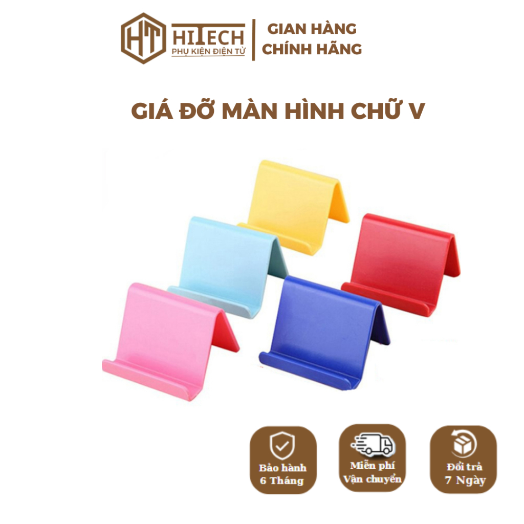 Giá Đỡ Điện Thoại Hình Chữ V Để Bàn, Nhỏ Gọn, Tiện Lợi - HiTech