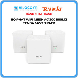 Bộ 3 sản phẩm phát Wifi Tenda Nova MW3-Hãng chính thức