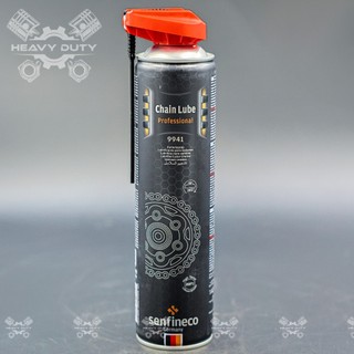 Senfineco 9941 Xịt Dưỡng Sên Mỡ Bò Xanh Cao Cấp - Chain Lube Ceramol Professional [650ML]