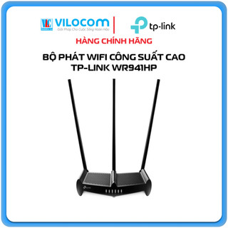 Bộ định tuyến không dây xuyên tường công suất cao tốc độ 450Mbps chuẩn N TL-WR941HP