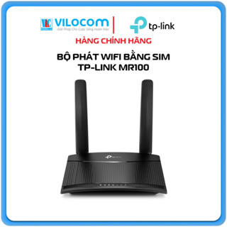 Bộ Phát Wifi 4G TP LINK TL-MR100 4G LTE Dùng Sim DATA