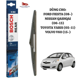  THANH GẠT MƯA SAU BOSCH DÙNG CHO Ford Focus Fiesta; Nissan Qashqai Toyota Yaris 