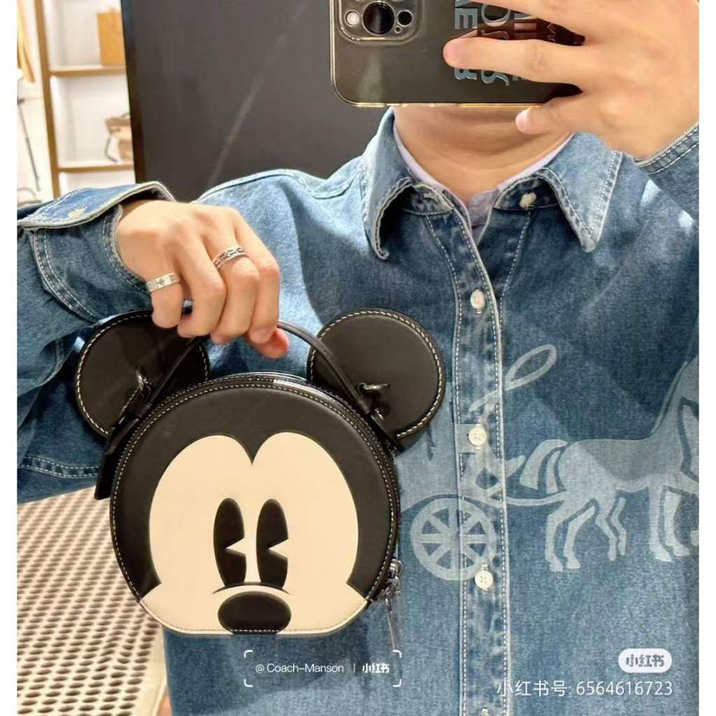 COACH MICKEY MOUSE 3D Fullbox - F839