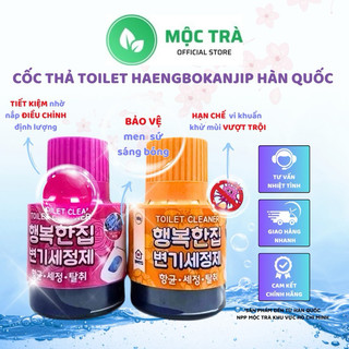 NHẬP KHẨU CHÍNH HÃNG - Chai (Cốc) Thả Bồn Cầu Hàn Quốc 180gr - Haengbokanjip Sỉ và Lẻ