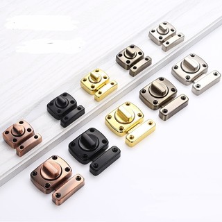 Chốt khóa chặn cửa hợp kim kẽm núm vặn xoay bền chắc chống trộm, chốt cửa lớn, phòng ngủ loại to