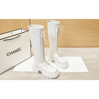 Stringie knee boots - Boots da bò nữ (genuine leather)