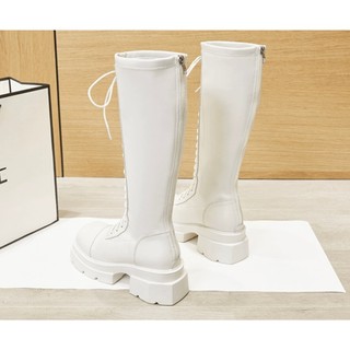 Stringie knee boots - Boots da bò nữ (genuine leather)