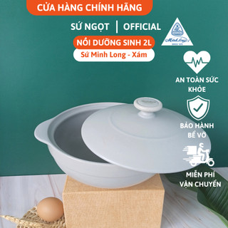 Nồi sứ dưỡng sinh 2l - sứ minh long