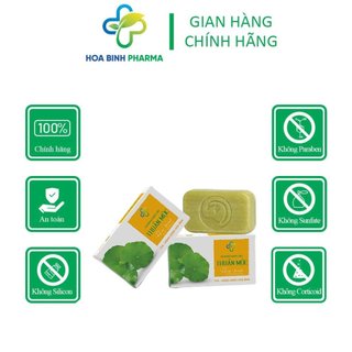 XÀ BÔNG DƯỢC LIỆU THUẦN MỘC RAU MÁ - TRÀ XANH GIÚP LÀM SẠCH NGĂN NGỪA MÙI HÔI CƠ THỂ VÀ TẨY TẾ BÀO CHẾT DỊU NHẸ