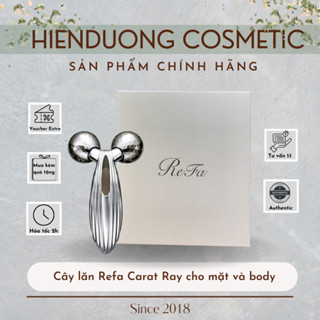 Cây Lăn Nâng Cơ Refa Carat Ray |  Thanh lăn massage cho mặt và body, thon gọn, trẻ hoá da