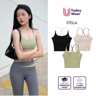 Áo Bra Tập Yoga Gym Stella hỗ trợ tôn vòng 1 thấm hút tốt Today U Wear
