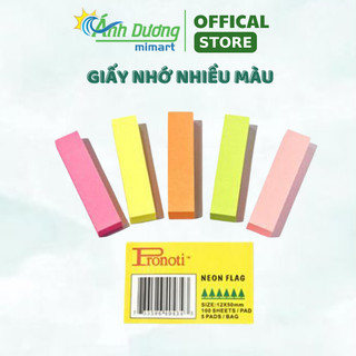 Giấy Nhớ Nhiều Màu, Giấy Note Nhỏ 5 Màu Hàng Chuẩn Keo Dán Chắc Chắn
