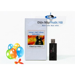 USB nhạc trử tình Bolero