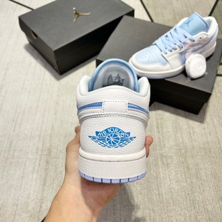 [ Hàng Chính Hãng ] Giày Air _Jordan 1 Low Ice Blue Full Box