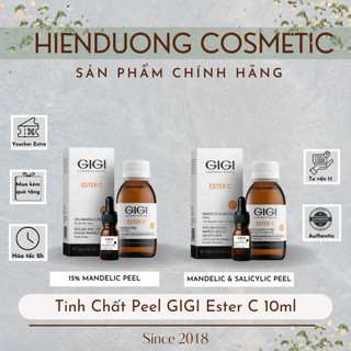   Tặng cọ peel  Tinh chất Peel GiGi Ester C | Peel Gigi trẻ hoá đều màu da tái tạo nền da da khoẻ mạnh hơn 