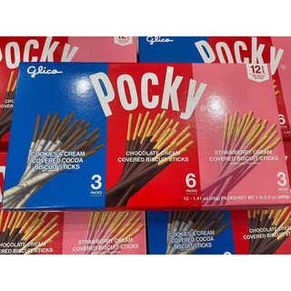   Hàng Mỹ  Bánh que Pocky Mỹ 3 vị 480g 