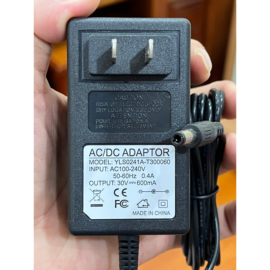 ADAPTER NGUỒN 30V 600MA CAO CẤP >>BẢO HÀNH 1 NĂM