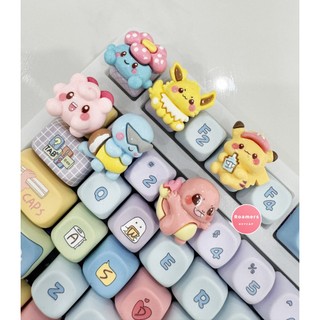 Keycap Pokemon Mẫu Mới Nút Bàn Phím Cơ