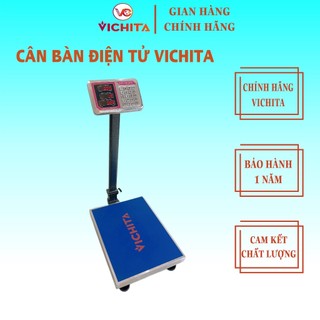 Cân bàn điện tử vichita 100kg - 150kg – 200kg – 300kg, cân tính tiền điện tử chính hãng