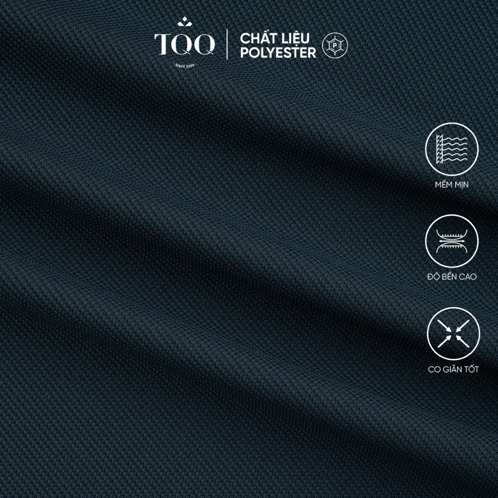 Áo polo nam dài tay TQQ PKB2340 không đường may hiện đại chất liệu Polyamide cao cấp,co giãn 4 chiều