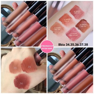 (VER8) SON KEM LÌ BBIA LAST VELVET LIP TINT VER.8