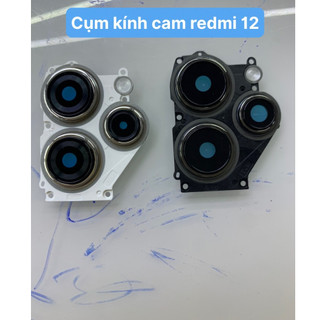 Cụm kính camera điện thoại xiaomi redmi 12