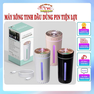 Máy xông tinh dầu ô tô cao cấp Aroma tự động khuếch tán tinh dầu khử mùi trong xe hơi, phòng ngủ