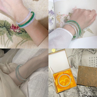 Vòng tay đá Mã Não kèm hộp phong cách cổ xưa sang trọng