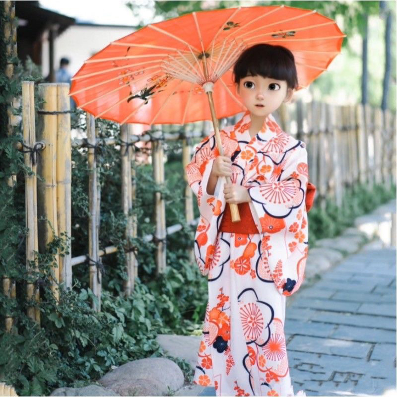 Kimono trẻ em cho bé ( sẵn )