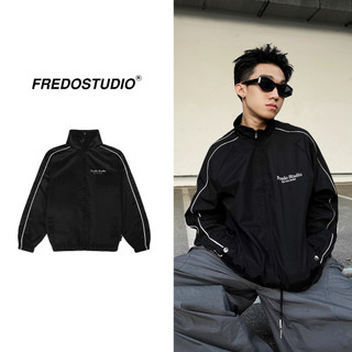 Áo Khoác Gió Unisex Line Jacket Fredo Menswear Local Brand 𝐅𝐫𝐞𝐝𝐨 𝐌𝐞𝐧𝐰𝐞𝐚𝐫