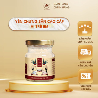 [Ngự Cung Yến] Combo 6 Hũ Yến Sào Chưng Sẵn Nguyên Chất Dành Cho Trẻ Em Hũ 70ml