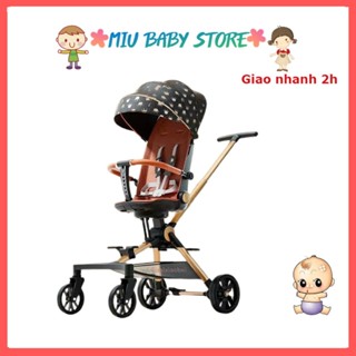  Xe đẩy cao cấp G500-1 đủ màu có kèm bàn ăn dặm mẫu mới nhất 2024 xe đẩy v18 đảo chiều gấp gọn cho bé 