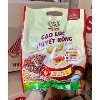 Ngũ cốc canxi sữa bắp, gạo lứt huyết rồng việt đài gói 600g