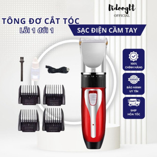 Tông đơ cắt tóc cho bé - tăng đơ cắt tóc chuẩn Salon, sạc điện tiện dụng Chính Hãng ]