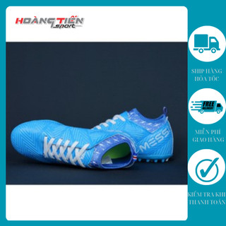 Giày Đá Bóng Messi xanh biển cổ cao