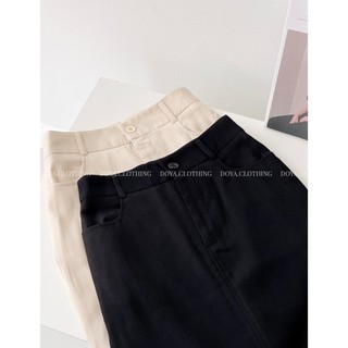 Chân váy suông dáng dài 82cm