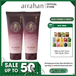 Combo 2 tẩy da chết arrahan soo peeling gel 180ml hàn quốc