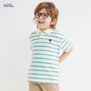 Áo polo sọc ngang malwee mềm mát !!!