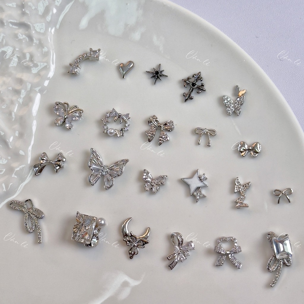 Phụ Kiện Charm Đá Đính Móng Nail Móng Tay Nail Móng