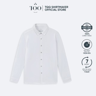 Áo sơ mi nam không đường may TQQ SMK23 dài tay với công nghệ hiện đại, chất vải polyester thoáng mát, co giãn 4 chiều