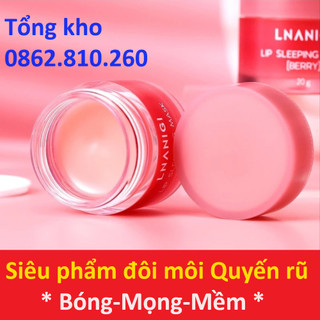 Mặt nạ ngủ cho môi laneige 20g lip sleeping mask , mặt nạ ngủ dưỡng môi laneige berry