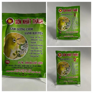 Cám Chim Khuyên - Cám Vành Khuyên Sơn Nhật Thành gói 100g Chính hãng Đại lý Huyền Trần