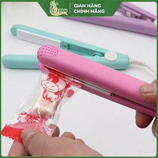 Máy hàn miệng túi mini, hàn túi kẹo Nougat, bánh quy hàn kín, tiện lợi dễ sử dụng