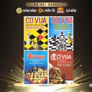 Sách - Combo 4 Cuốn Dạy Chơi Cờ Vua (lẻ tùy chọn) - Trí Việt