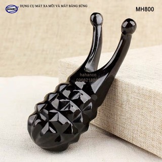 Ốc sên thân dứa mát xa cổ vai gáy bằng sừng hahanco khai thông kinh lạc - mh800b