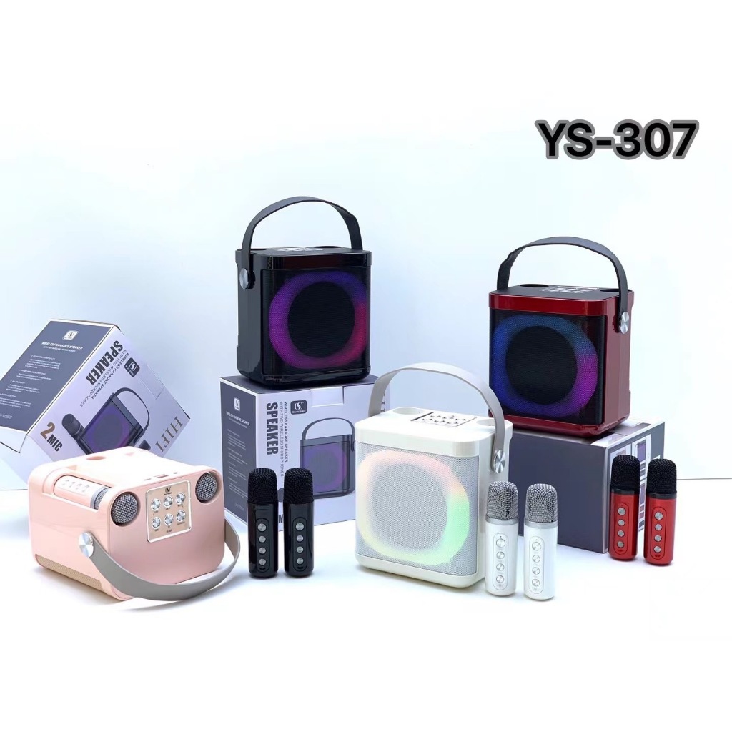 Loa Bluetooth Mini Kèm Micro YS-307 - Âm thanh siêu hay, Bass ấm - LED RGB cực chất | BigBuy360 - bigbuy360.vn