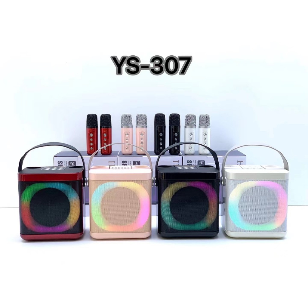 Loa Bluetooth Mini Kèm Micro YS-307 - Âm thanh siêu hay, Bass ấm - LED RGB cực chất | BigBuy360 - bigbuy360.vn