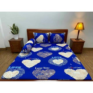 Bộ drap trải giường thun hàn quốc .nệm 5_15cm