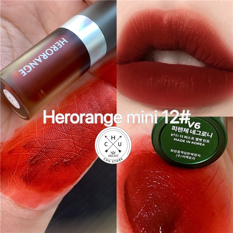 Son kem bóng herorange dưỡng ẩm nuôi dưỡng môi căng mọng Son35