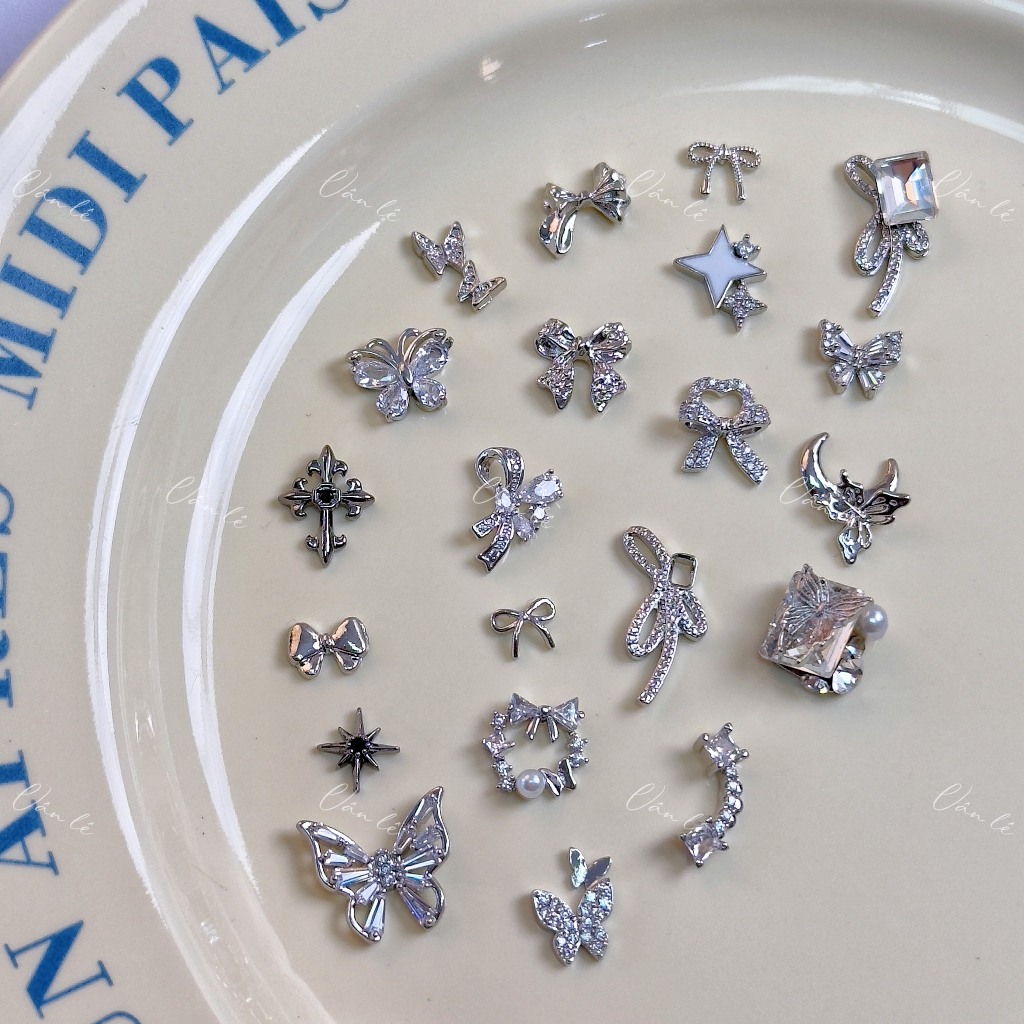 Phụ Kiện Charm Đá Đính Móng Nail Móng Tay Nail
